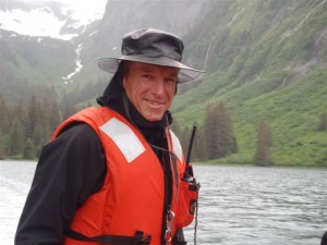 Seafaring storyteller at story swap in Port Angeles at the North Olympic Library System Raymond Carver Room