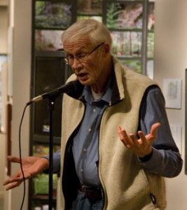 Storyteller Dennis Duncan of Port Angeles engages children and parents with stories